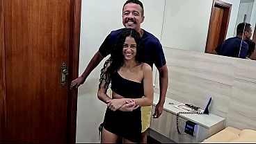 The young Talitinha got a cock beating in her ass