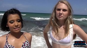 Amateur teen picked up on the beach and fucked in