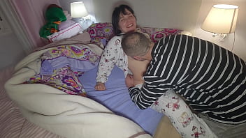 Homemade sex with my hot wife getting fucked and cumshot