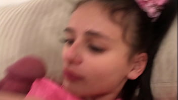 Stepsister lay down to rest and I already put my