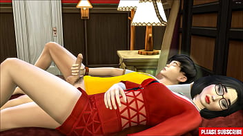 Step-son Fucks Korean step mom | Asian stepmom Shares The