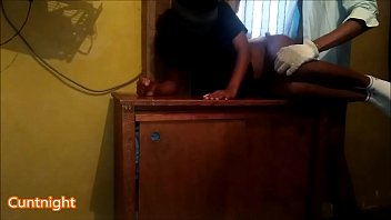 Sexy brunette gets fucked at home after work - I