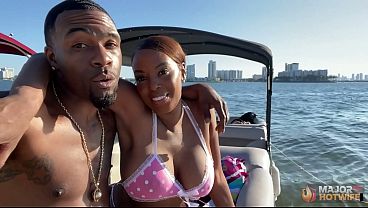 Busty Curvy MILF Yum The Boss Poolside Creampie Heat With