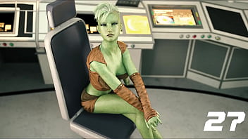 Tales From The Unending Void #27 - Green Alien Begs