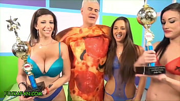 Alex’s Volcanic Cumshot for BIG ASS BADDIES Sara Jay, Amirah