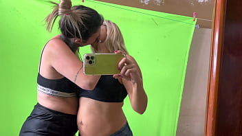 I caught my college teacher masturbating in the women's bathroom!