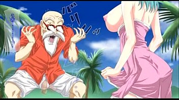Sexy Bulma con el maestro roshi r. Free Big
