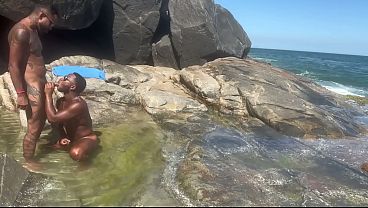 I went to the beach, and I came across this