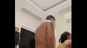 Eating a naughty trans in a motel