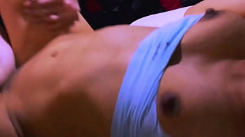 Her roommate's horny friend seduced her boyfriend on the couch