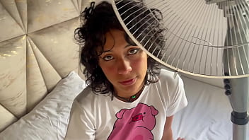 My little stepsister offers me rough sex in exchange for