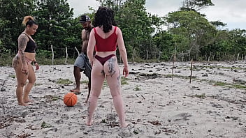 PLAYING BALL IN CAPINHO WITH MY NEIGHBOR WE LOST THE