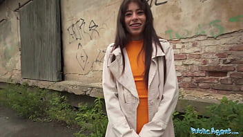 Public Agent Horny slim babe is fucked hard in the