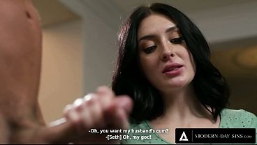 MODERN-DAY SINS - Pregnant Wife Gets Horny While Watching Hubby