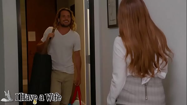 Naughty America - Penelope Kay rubs and tugs a married