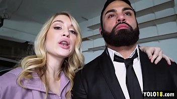 Rich Cunt Anastasia Knight Bodyguard to Service Big Cock to