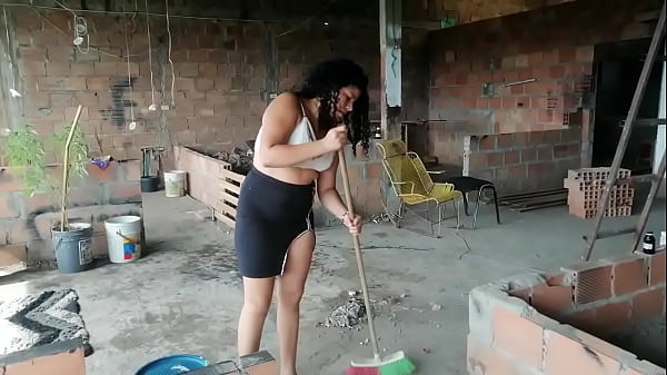 I blackmail my employee to lick my old pussy