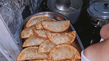 I went to my step aunt's house, and my step