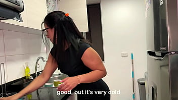 Cheeky milf fucks her stepdaughter's boyfriend who thinks she is