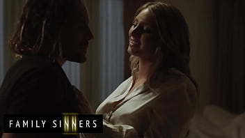 FAMILY SINNERS - Playful MILF Uses Her Big Round Tits