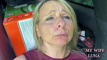 This time my husband didn't wait to get home to