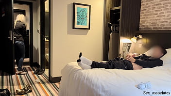 Public Dick Flash. The hotel maid was shocked when she