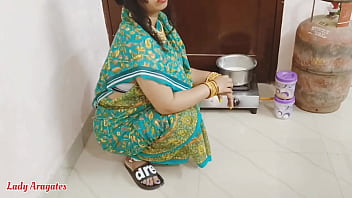 Early In Morning Fucking My Maid In kitchen When She