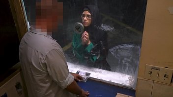 ARABS EXPOSED - Beautiful Muslim Refugee Needed A Helping Hand,