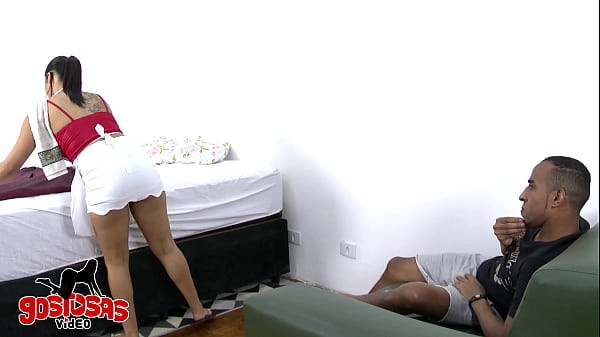 Cleaning my boss' cock