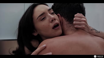 Pick Me Girl - Cute Brunette Freeze Fucked and Swallowing