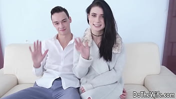 Sweet Wife Nicole Black Gets Ass Drilled While Her Hubby