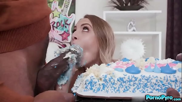 Slender Kyler Quinn Sucks On Two Older Big Black Monster