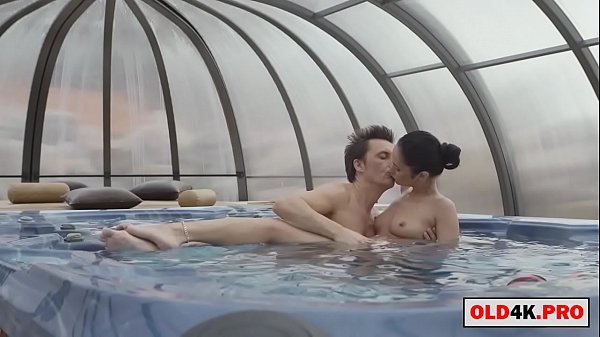 Romantic sex with her old boyfriend