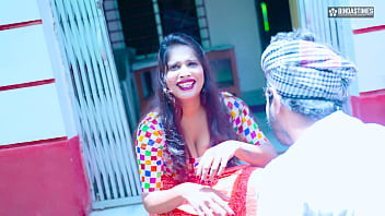 Desi milkman fucked his mistress' big breasts on the pretext