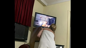 Leaked on the internet! Married blonde Corinthians fan loses her