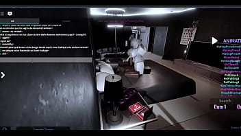 Cheating whore fucked by black guy in Roblox condo