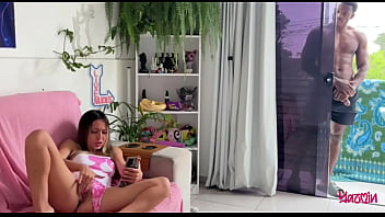 MY STEPFATHER CAUGHT ME JERKING OFF AND MADE ME CUM