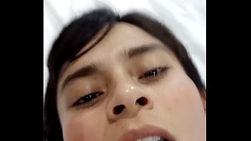 I enter the room and force her to fuck