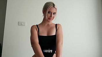 Sexy tanned blonde sucks cock and asks her to fuck?