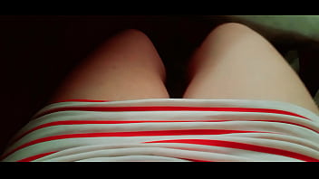 STEPMOM TOUCHES HERSELF, WHILE WAITING FOR HER STEPSON TO ARRIVE