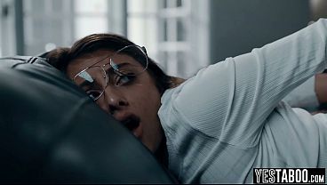 Horny mature pastor saves a sinner teen with hardcore anal