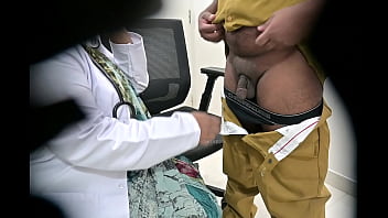 Indian lady Doctor satisfying sexual desire with a local patient