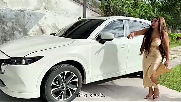 Mexican MILF client fucks her husband's trusted mechanic in the