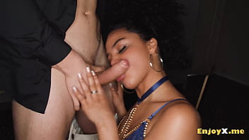 Selva, a brown-haired cowgirl, wanted of breakfast but was fucked