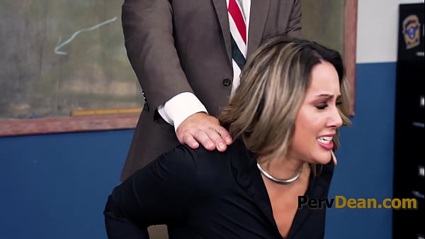 Hot MILF Stepmom Saves My Ass By Fucking The Principal-