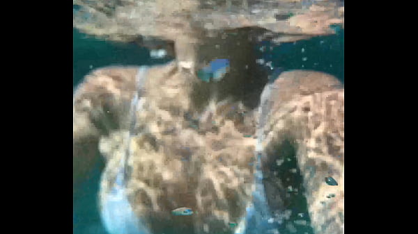 Clear Skys Blue Water With The Perfect Babe Angel Youngs