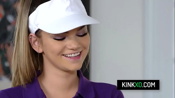 Tennis coach fucks two hot teen stepsisters Athena Faris and