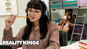 REALITY KINGS - Destiny Mira Masturbates Behind Her Roomie's Back