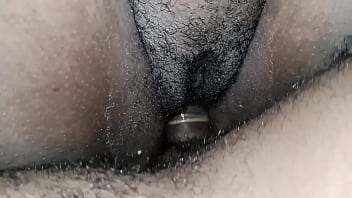 Eater takes off the condom and keeps putting it in