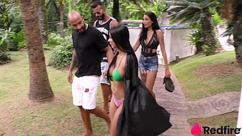 Two naughty nymphets had a party to fuck everyone!